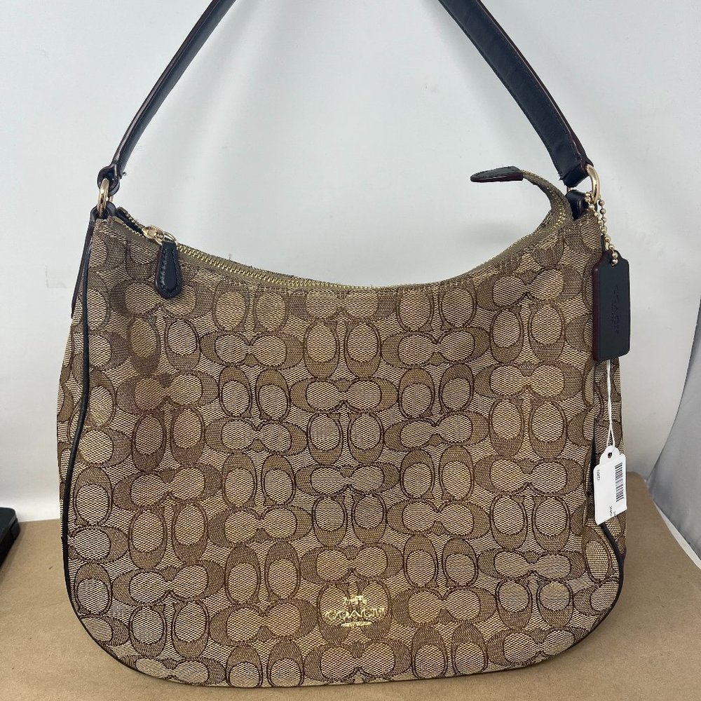 BAIGE COACH NEW YORK OVER THE SHOULDER BAG